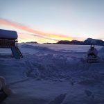 Abendstimmung im Winter